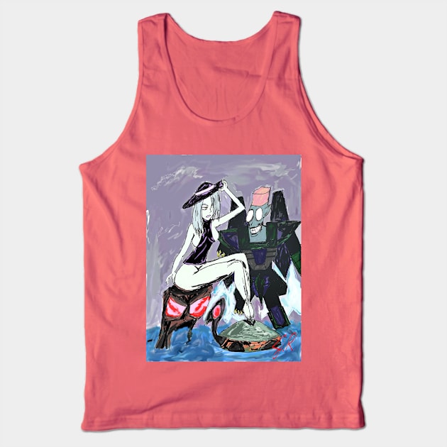 Creep Tank Top by Jano Ryusaru